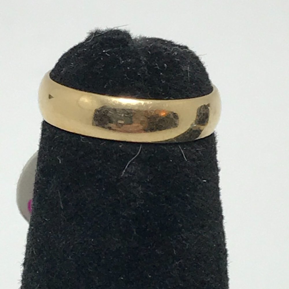 14Kt Gold Wedding Band-Style Ring, Size 5, by Reeds Jewelers